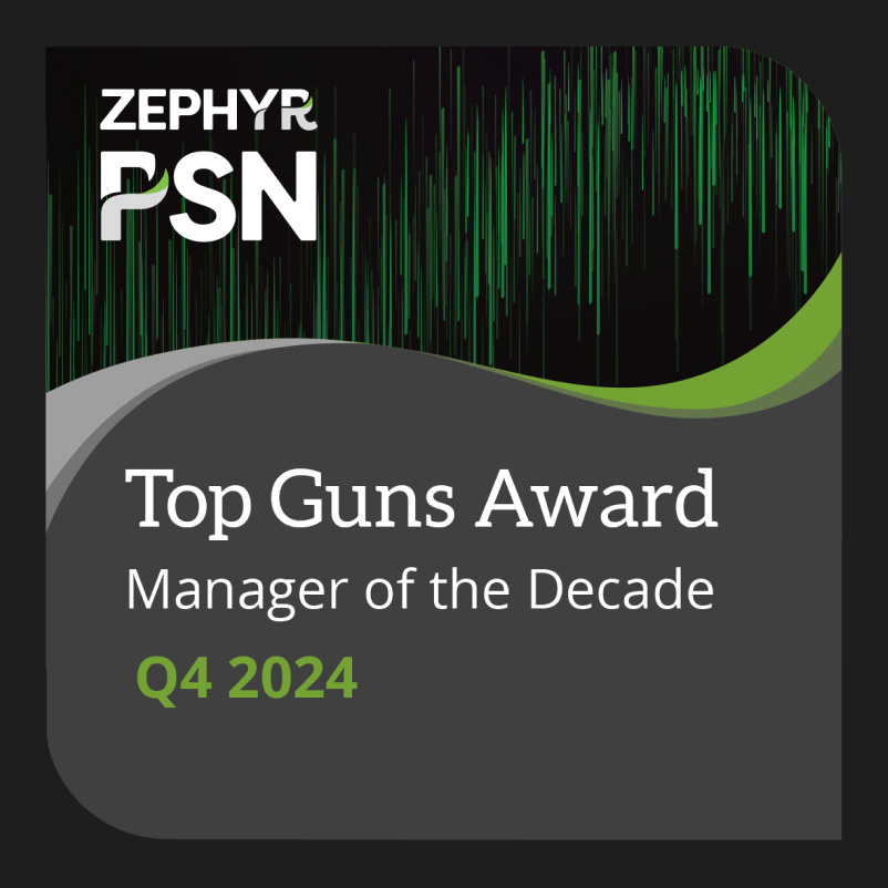 Q4 2024 PSN top guns manager of the decade awards