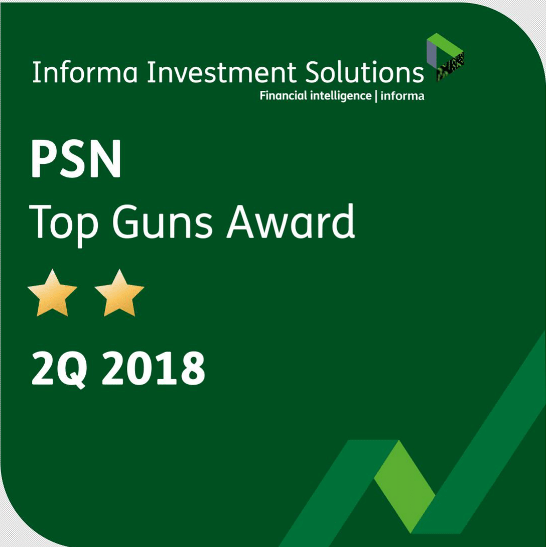 PSN Top Guns 2Q 2018 2 stars