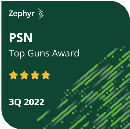 PSN Top Guns 3Q 2022 4 stars