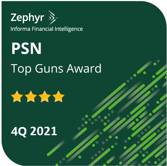 4Q 2021 PSN Top Guns 4-Star Award